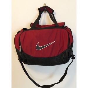 Small Red Duffel Bag by Nike
